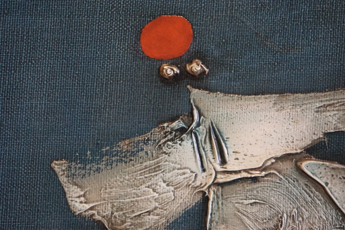 Victor Chab (1930–2024) / 1969 / Surrealist Composition / Hst-photo-5