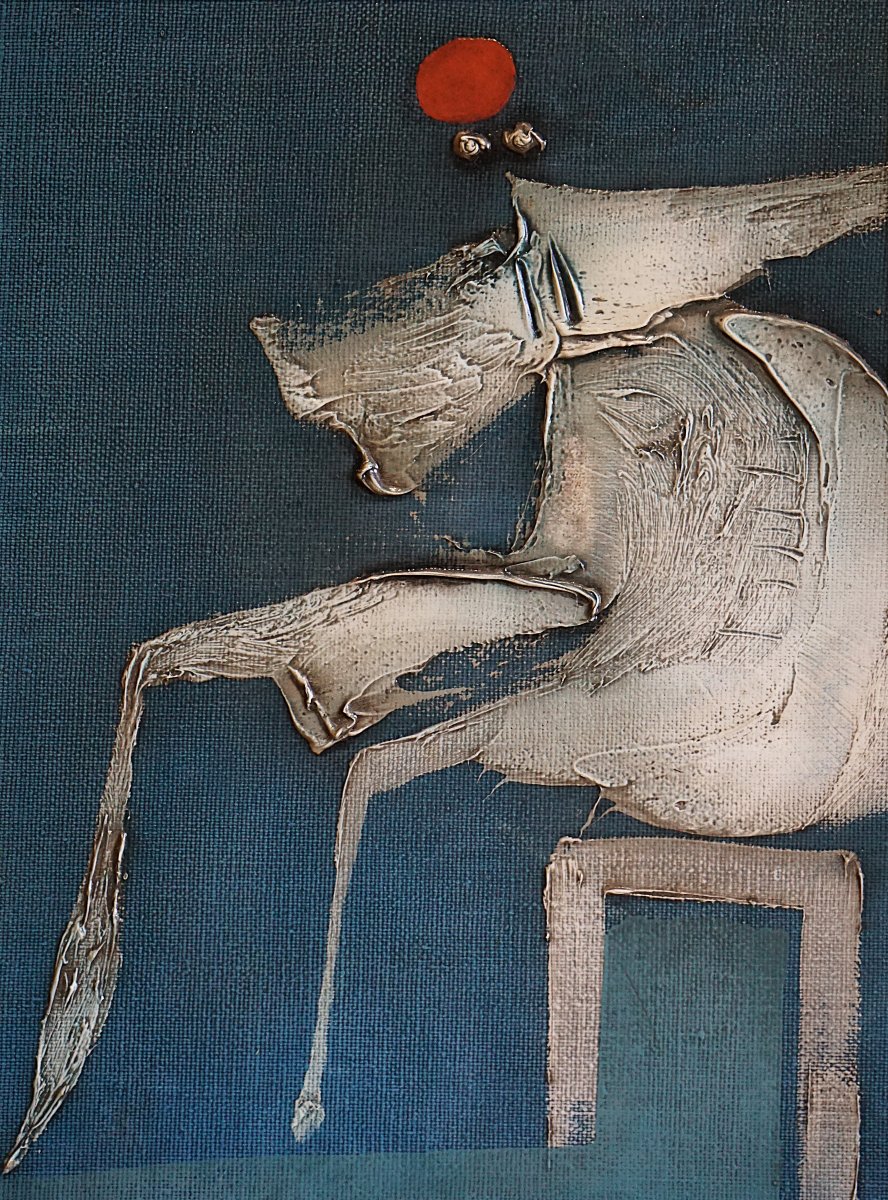 Victor Chab (1930–2024) / 1969 / Surrealist Composition / Hst