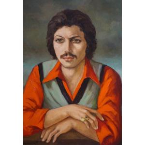 Anatola Soungouroff (1911-1982) / Jimmy In 1976 / Oil On Canvas