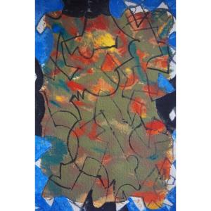 MARK TOBEY (1890-1976) / GLOWING FALL / 1975 / LITHOGRAPHIE / SIGNÉE ET NUMÉROTÉE