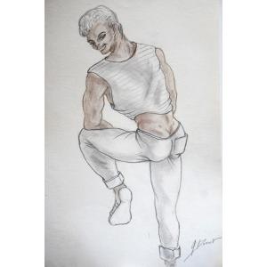 Art And Style Of The 50s / Character / G. Mscot / Drawing