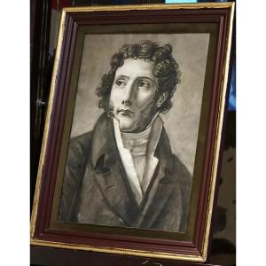 Circa 1820 / Sous la Lumière du ROMANTISME /  PORTRAIT / pastel