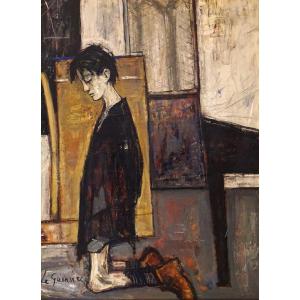 LE TEMPS DE LA LEÇON / L'ÉCOLE ANNÉES 50 / JEAN LE GUENNEC (1924-1988)