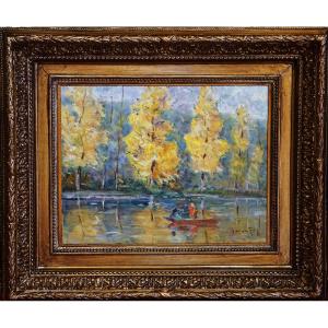 Adolphe Rey (1863–1944) – On Display At The Murol-auvergne Museum / The Rosière Pond 