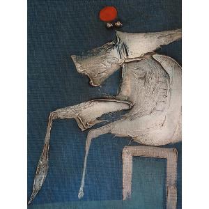 Victor Chab (1930–2024) / 1969 / Surrealist Composition / Hst