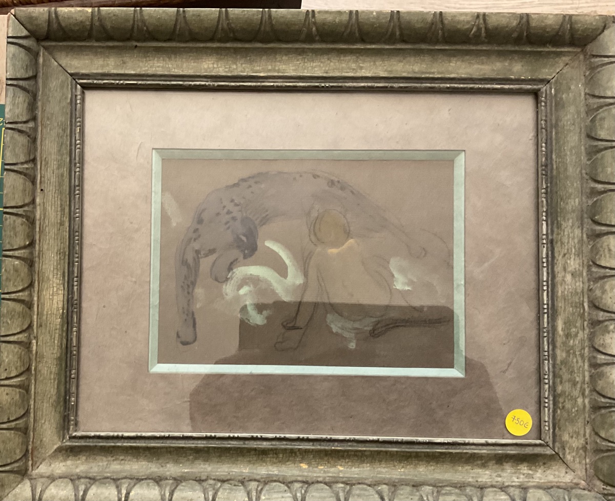 Jouve. Art Deco Animal Painter.