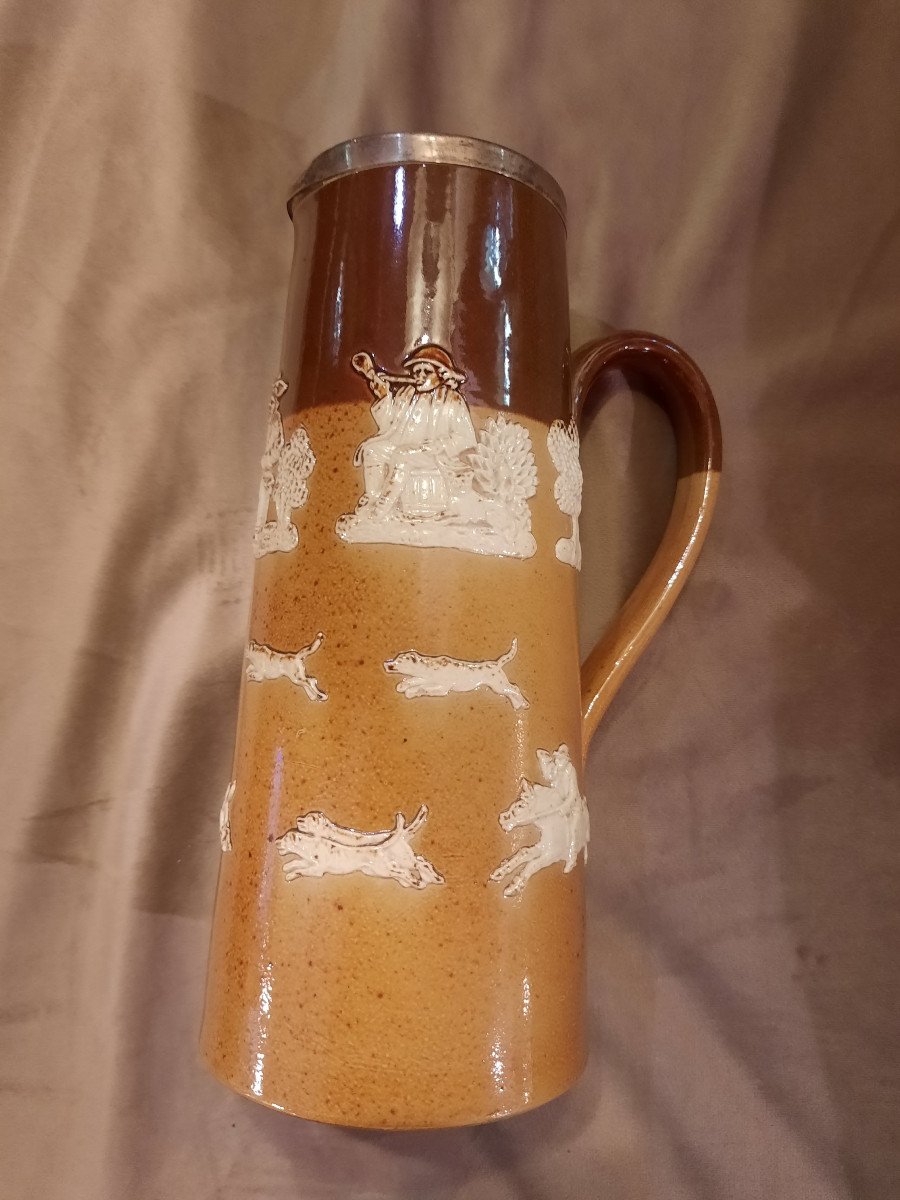 Pichet anglais  en Grès  Doulton Lambeth 