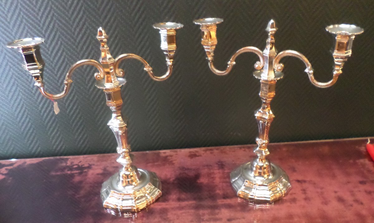 Paire de  Chandeliers 