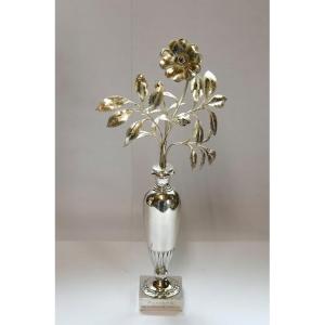 Silver Bud Vase