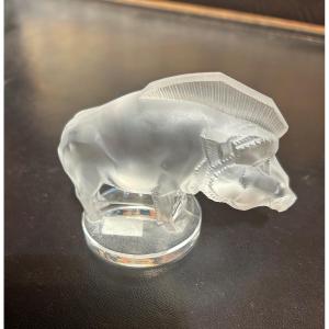 Lalique : sanglier 