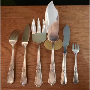 Service à poisson et à huitres 