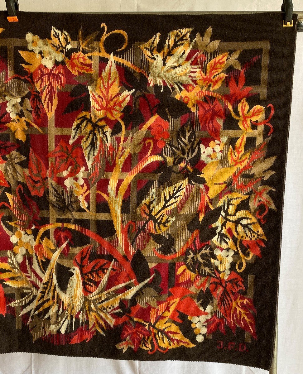 Lelong Hervé Aubusson Tapestry XX Th-photo-4