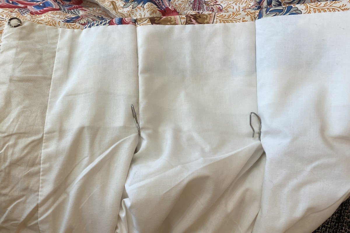 Pair Of Hangings, Curtains Braquemié Pierre Frey The Grand Coral-photo-3