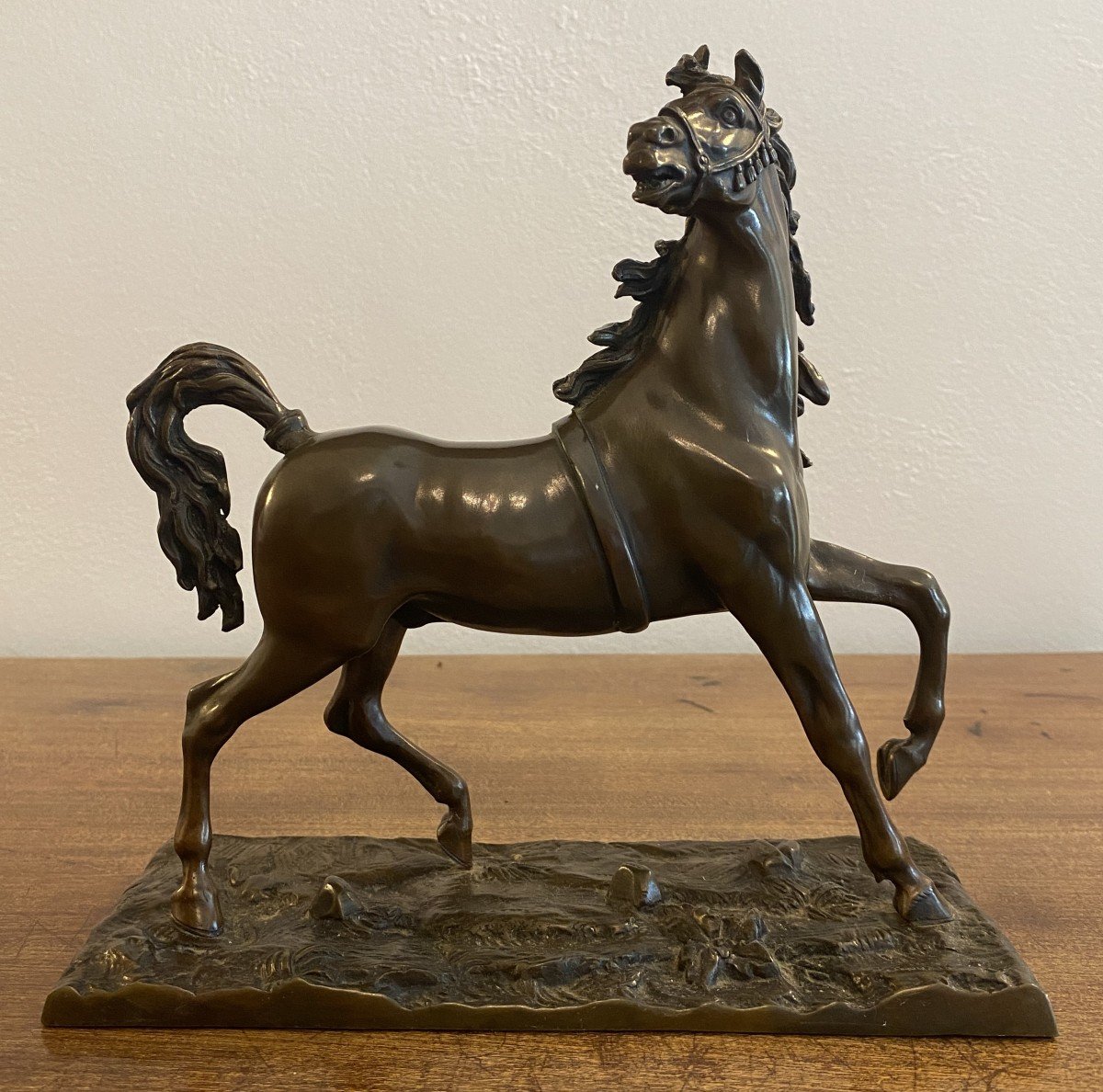 Isidore Jules Bonheur Bronze Of A Thoroughbred Horse 19th Century-photo-1