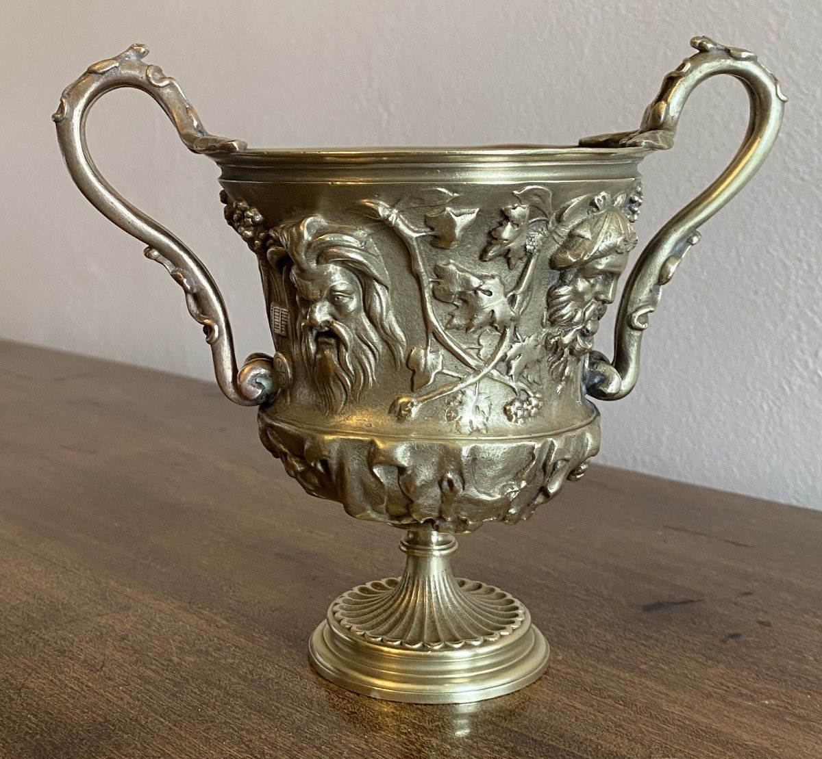 Chiseled And Gilded Bronze Vase Maison Marnyhac In Paris 19th Century-photo-2