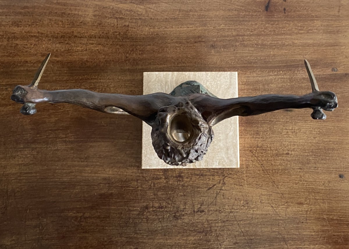 Mariani Guido Christ En Bronze  XX ème-photo-6