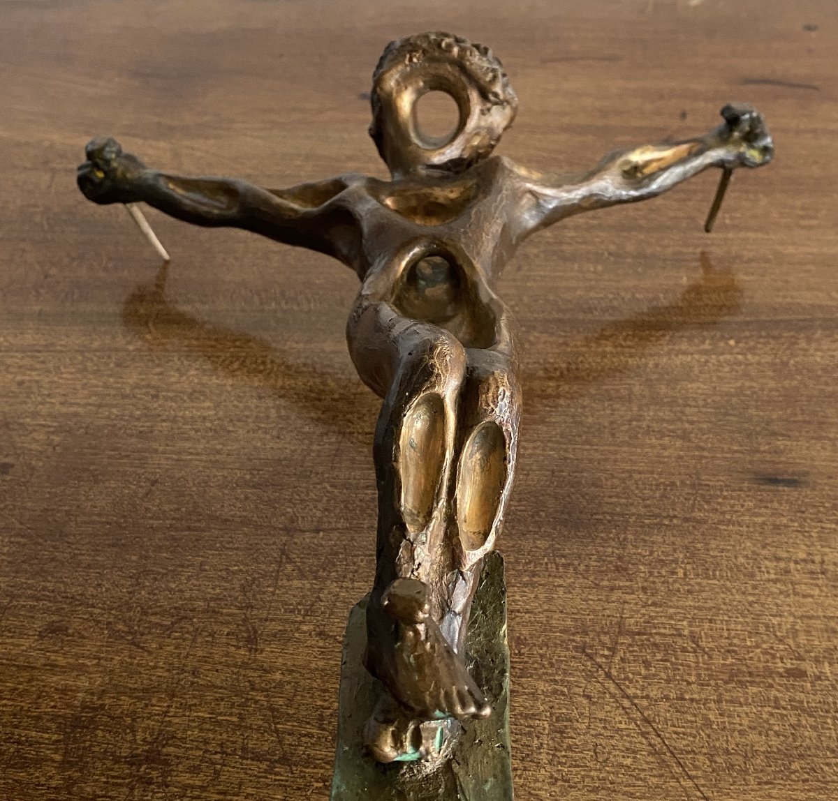 Mariani Guido Christ En Bronze  XX ème-photo-7