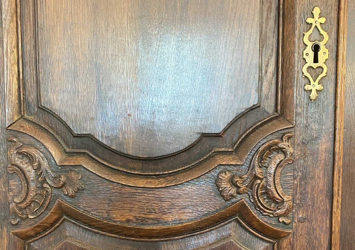 Oak Cabinet Louis XIV Lion’s Paws XVIII-photo-5
