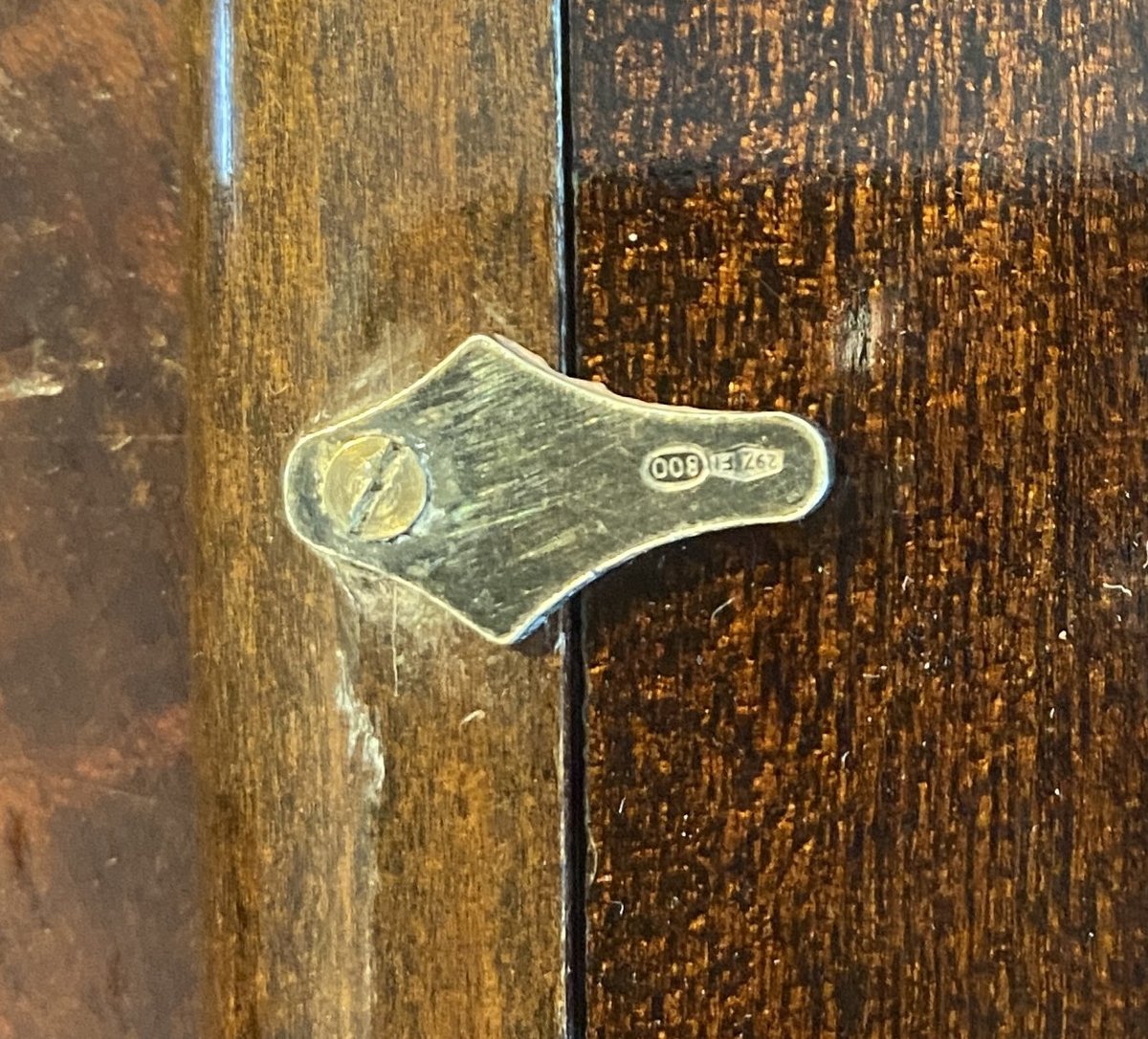 Rectangular Solid Silver Photo Frame, 20th Century-photo-2