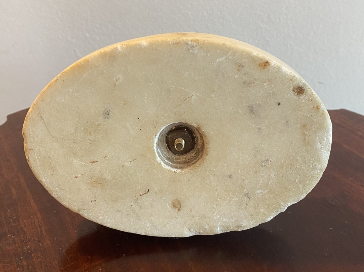 Gilded Bronze Depicting A Child Sleeping On A Snail, 19th Century-photo-6