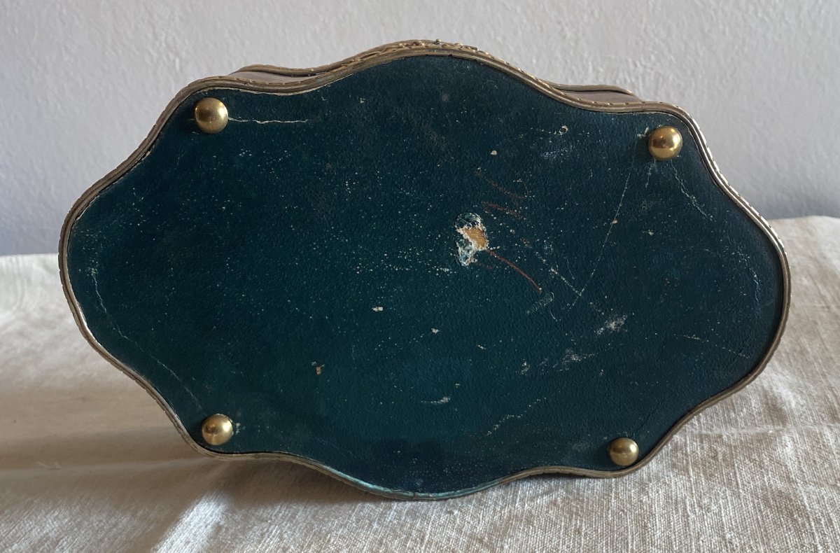 Napoleon III Style Wooden, Bronze And Bakelite Box Or Case, 19th Century -photo-4