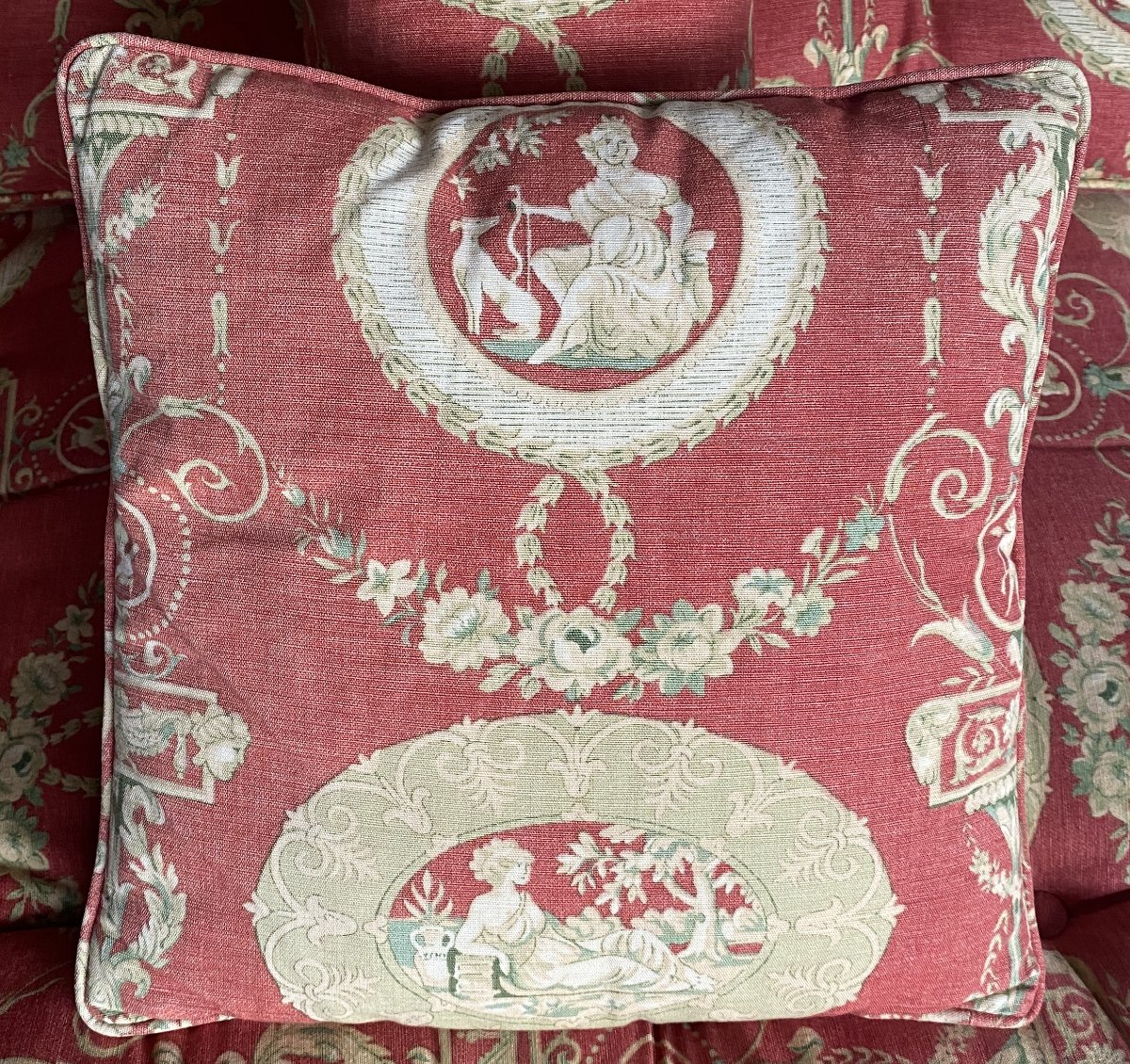 19th-century Restoration Period Beechwood Bench Or Daybed-photo-5