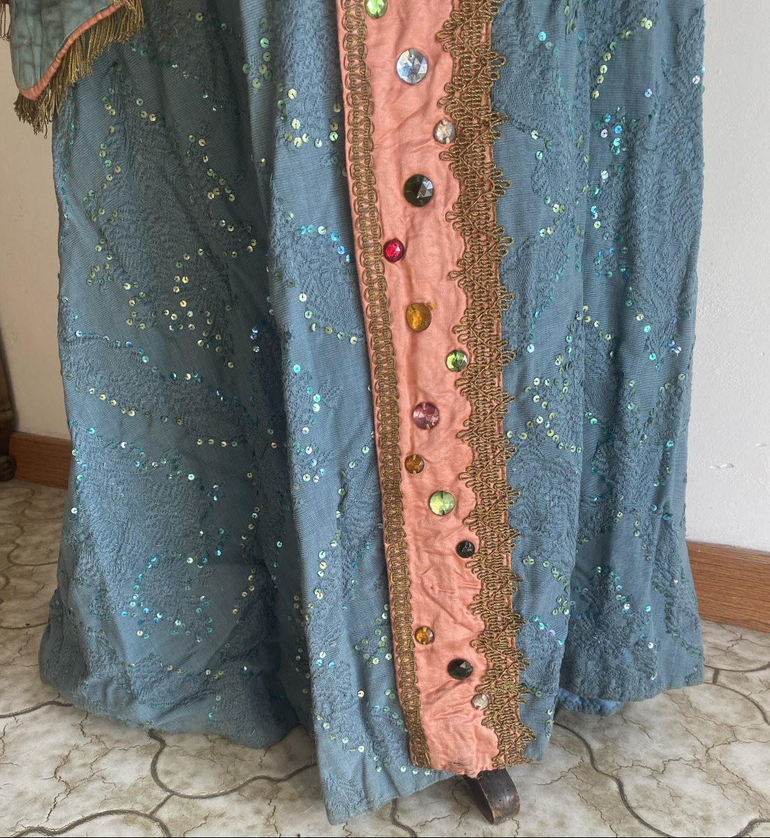 Costume de théâtre – Robe de scène Fin XIXe – début XXe siècle-photo-4