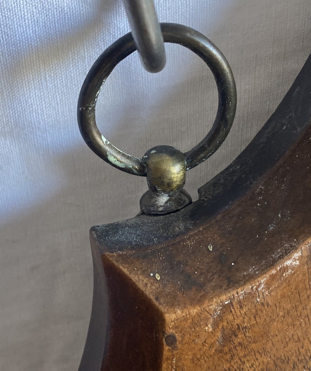 Fontaine Murale de J J Blanc en étain ciselé De Lyon avec Blason   XVIII ème-photo-5