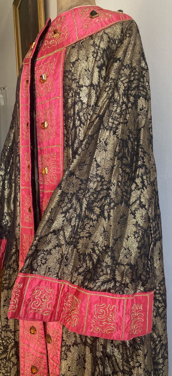 Coat / Dress Embroidered With Gold Threads - Late XIXᵉ / Early XXᵉ Century-photo-1