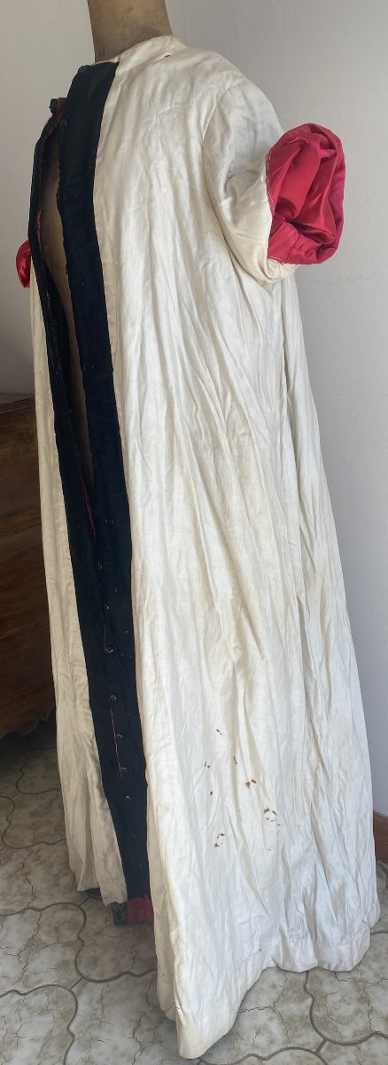 Coat / Dress Embroidered With Gold Threads - Late XIXᵉ / Early XXᵉ Century-photo-8