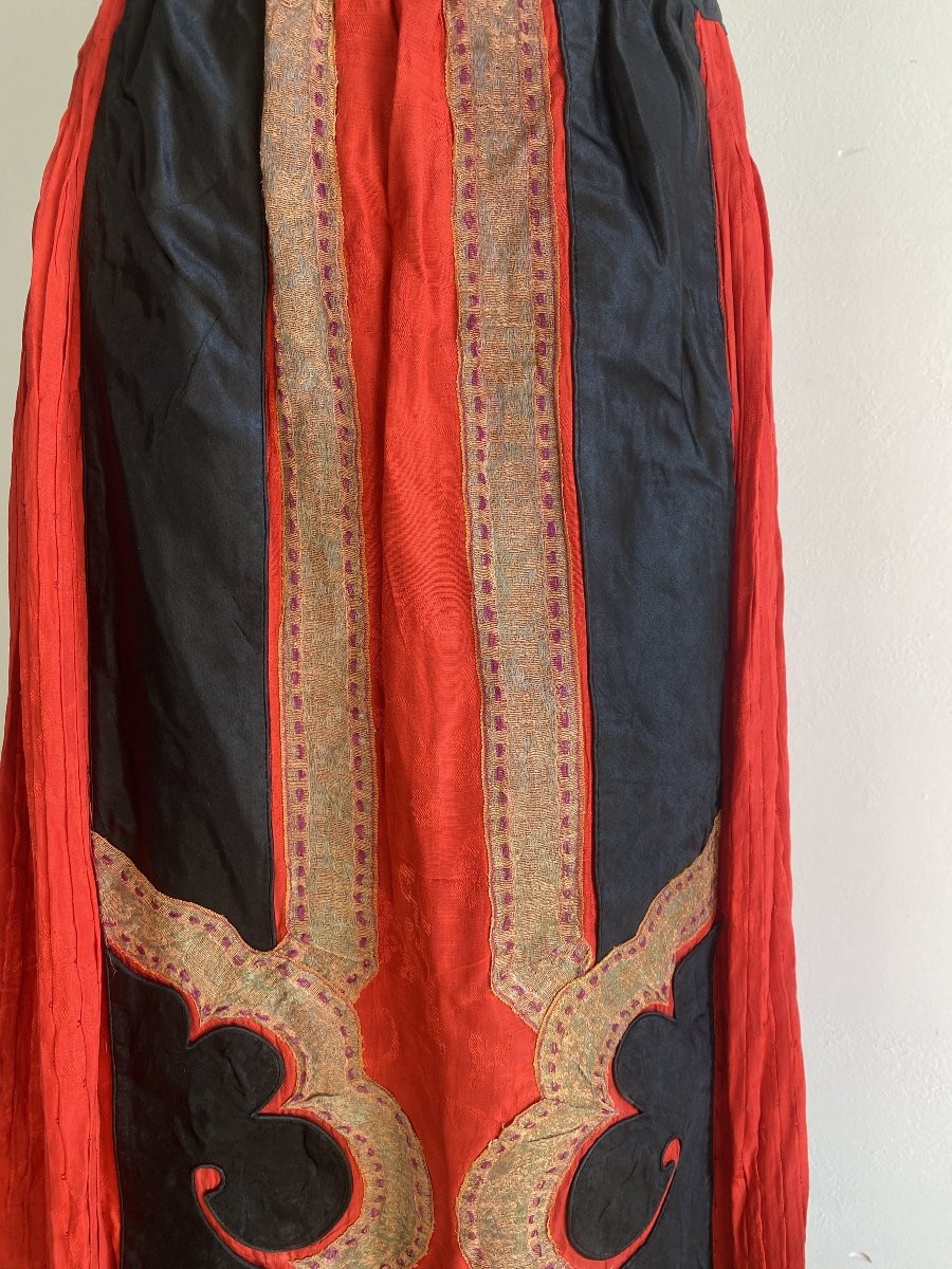Jupe de costume traditionnel roumain – fin XIXe siècle (Oltenie / Valachie)-photo-2
