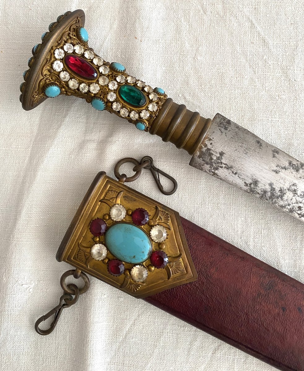 Accessoires de costume de théâtre ou cinéma de Cléopâtre– Fin XIX ème - Début XXe siècle-photo-2