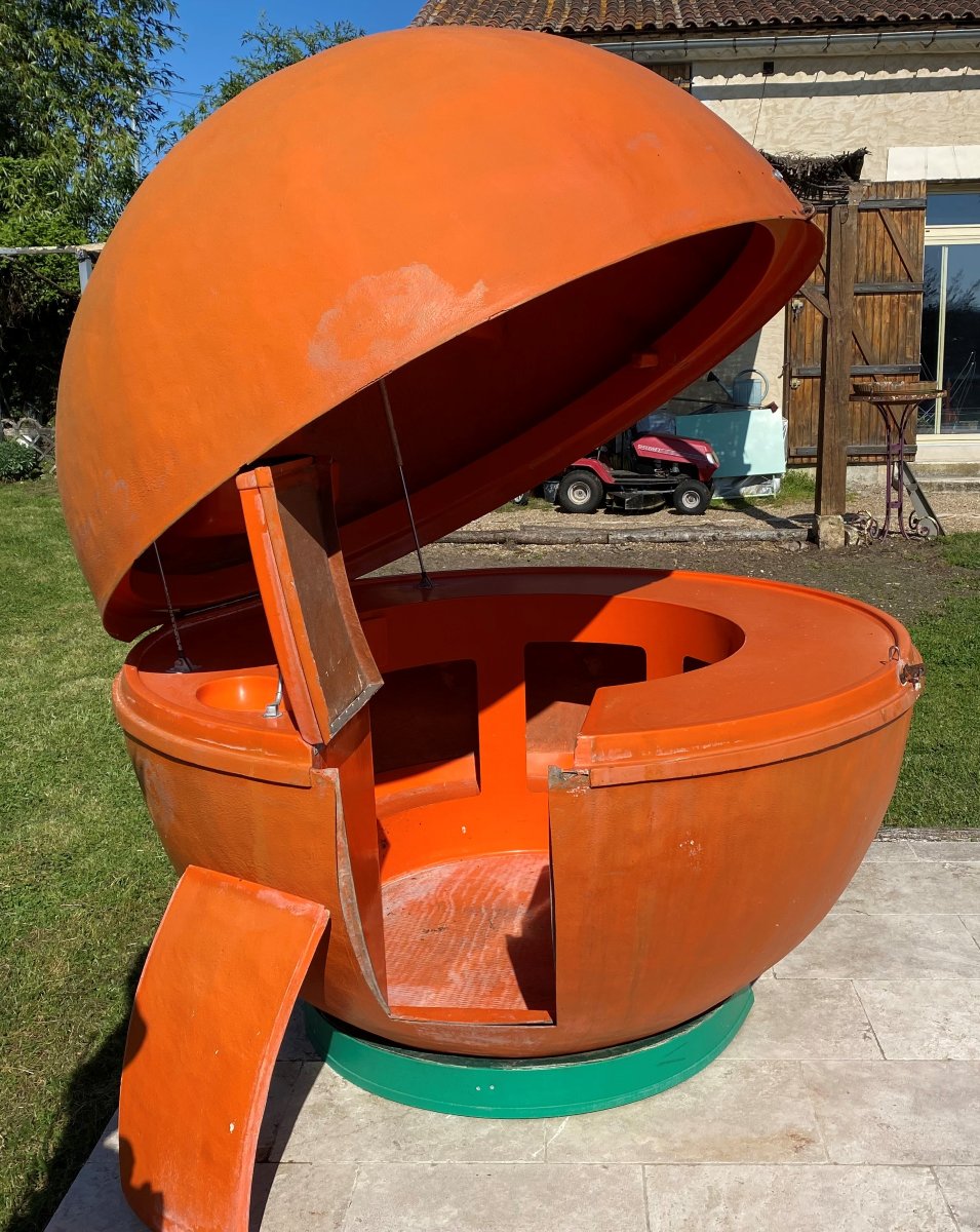  Fibreglass Module De Vie Or Outdoor Bar 1970-photo-2