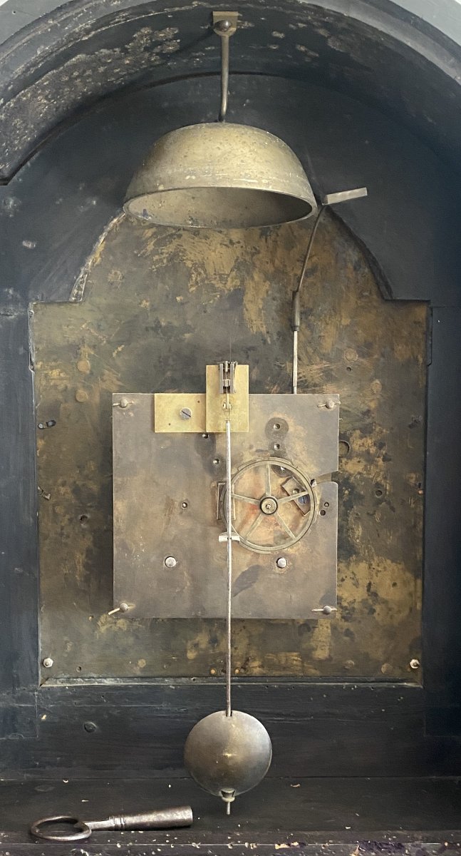 Hersant Floor Clock Or Tabletop Clock From Paris, 19th Century-photo-3