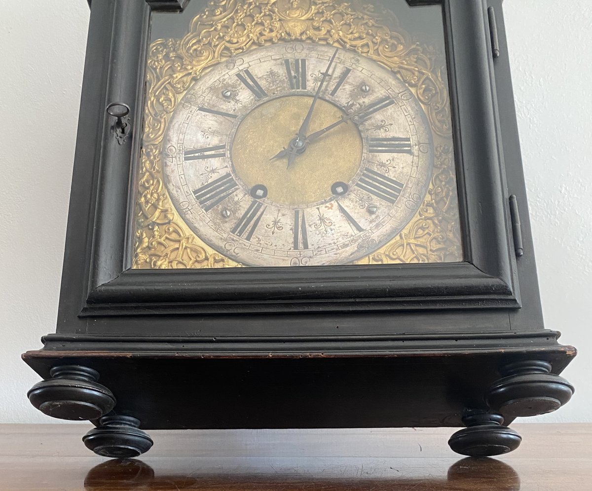 Hersant Floor Clock Or Tabletop Clock From Paris, 19th Century-photo-2