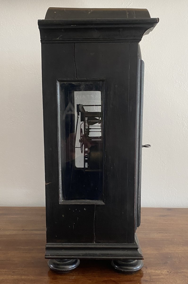 Hersant Floor Clock Or Tabletop Clock From Paris, 19th Century-photo-3