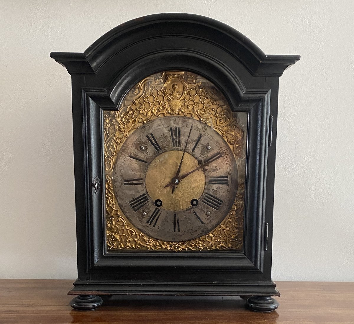 Hersant Floor Clock Or Tabletop Clock From Paris, 19th Century