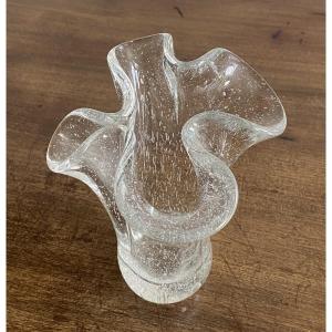Schneider Bubble Handkerchief Vase 20th Century