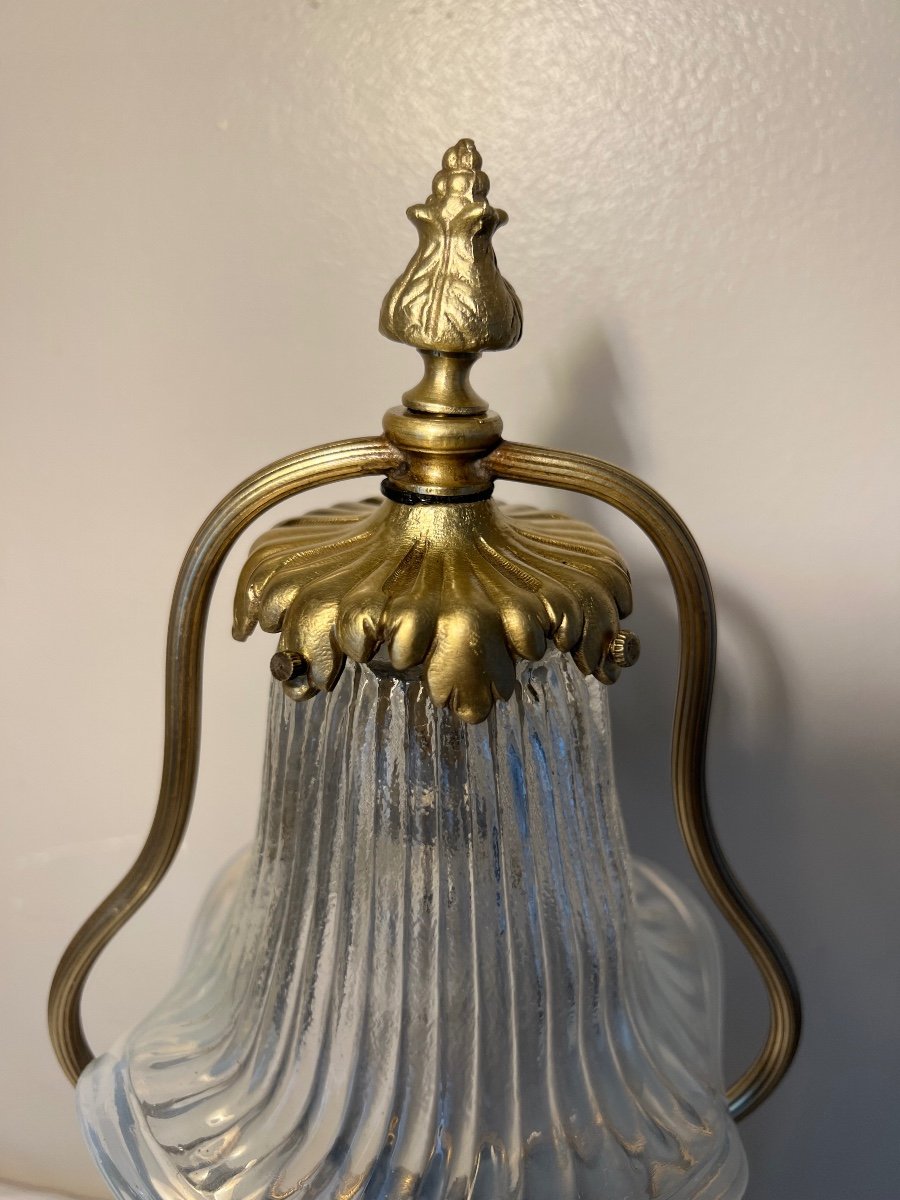 Lampe De Table 1900, Bronze-photo-4