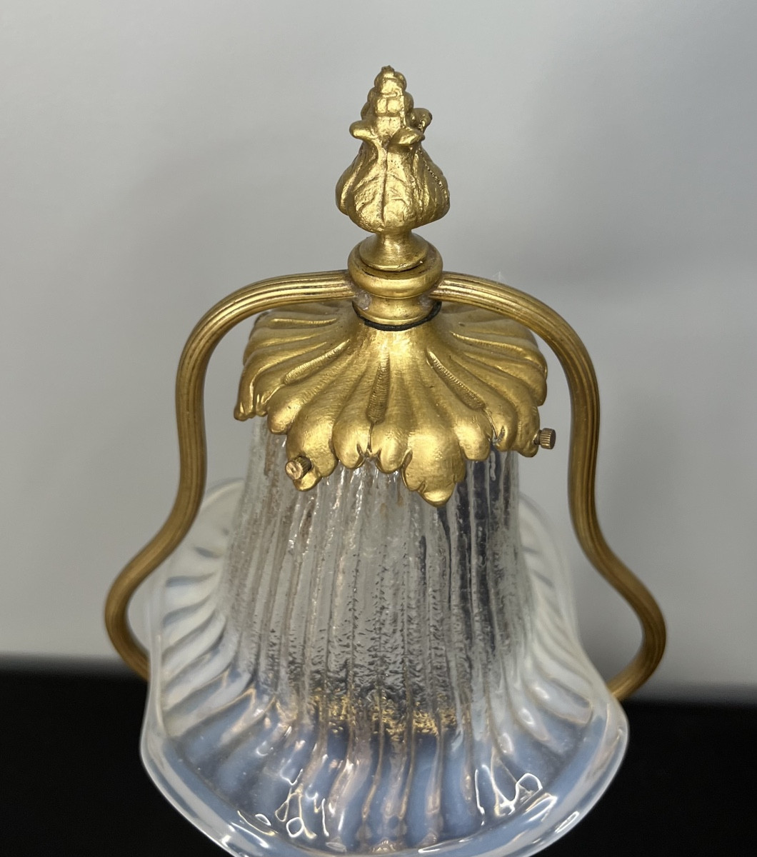 Lampe De Table 1900, Bronze-photo-4