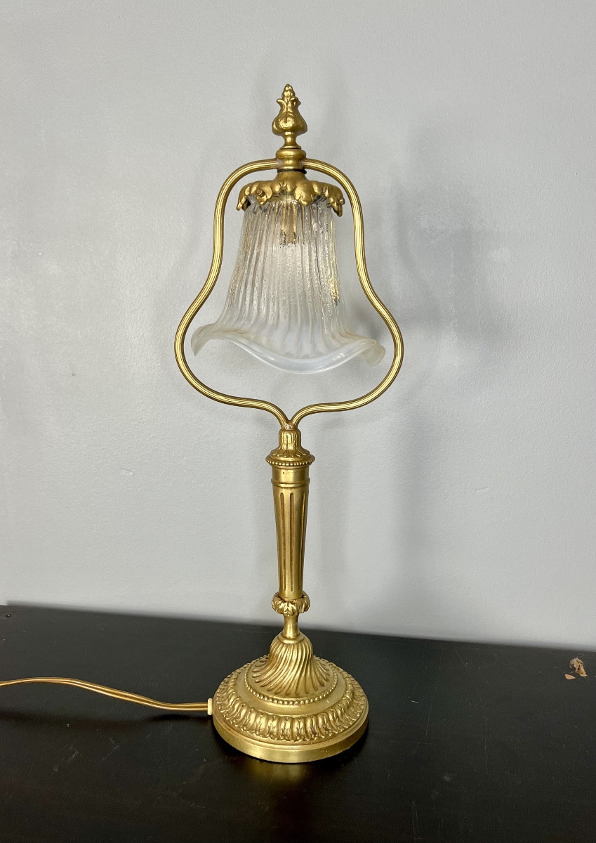 Lampe De Table 1900, Bronze