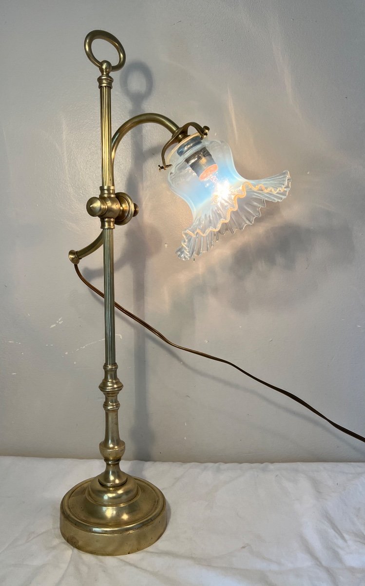 Lampe De Bureau En Bronze -photo-2