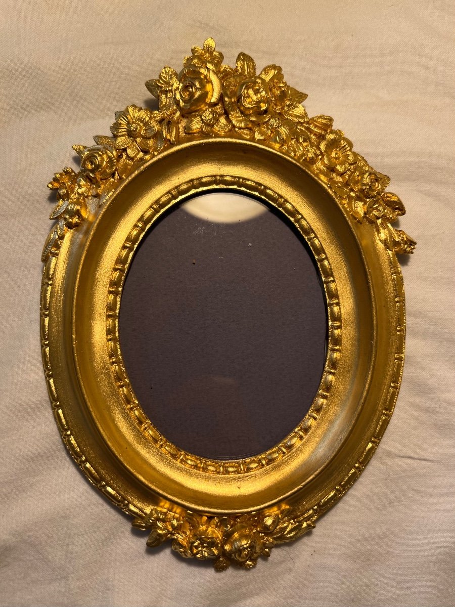 Rococo Gilt Bronze Photo Frame