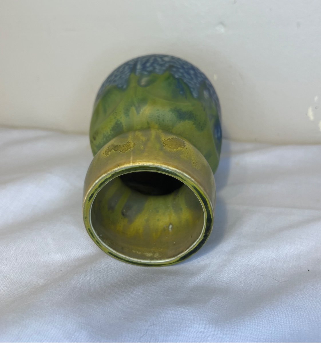 Petit Vase En Grès émaillé-photo-3
