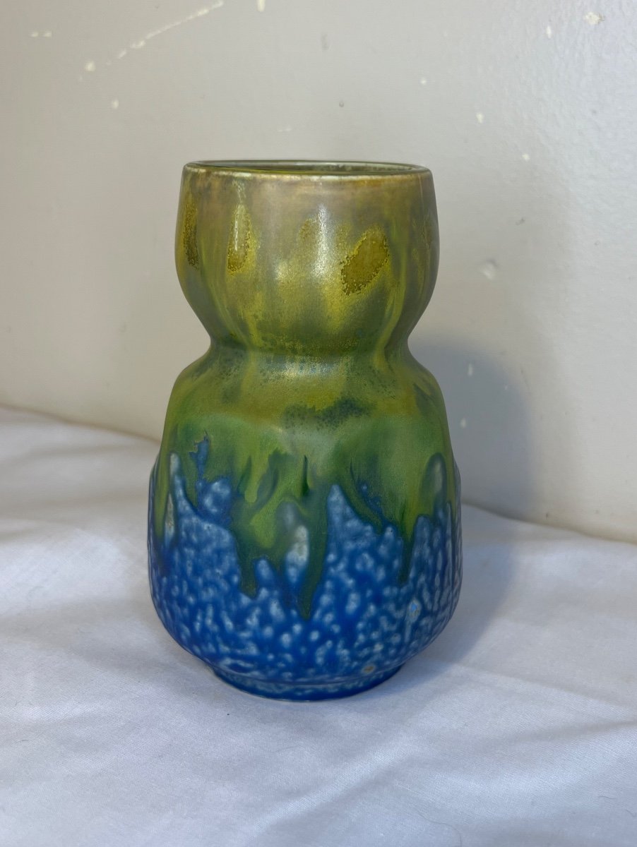 Petit Vase En Grès émaillé
