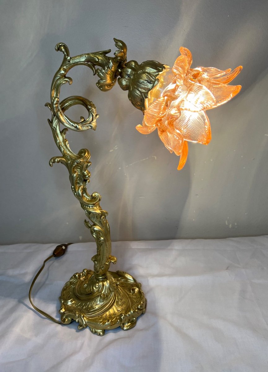 Lampe De Table Art Nouveau-photo-7