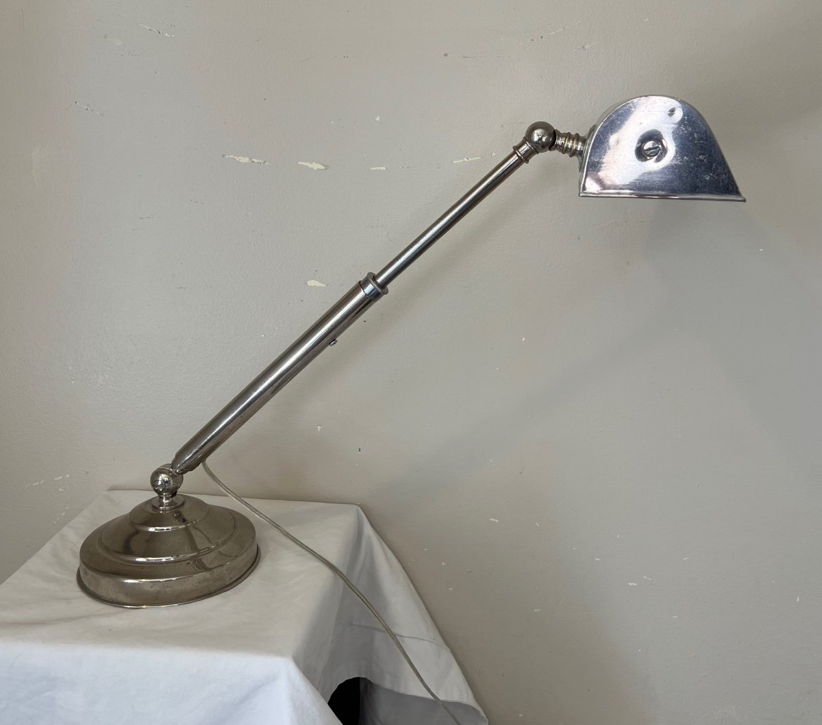 Art Deco Chrome Lamp-photo-5