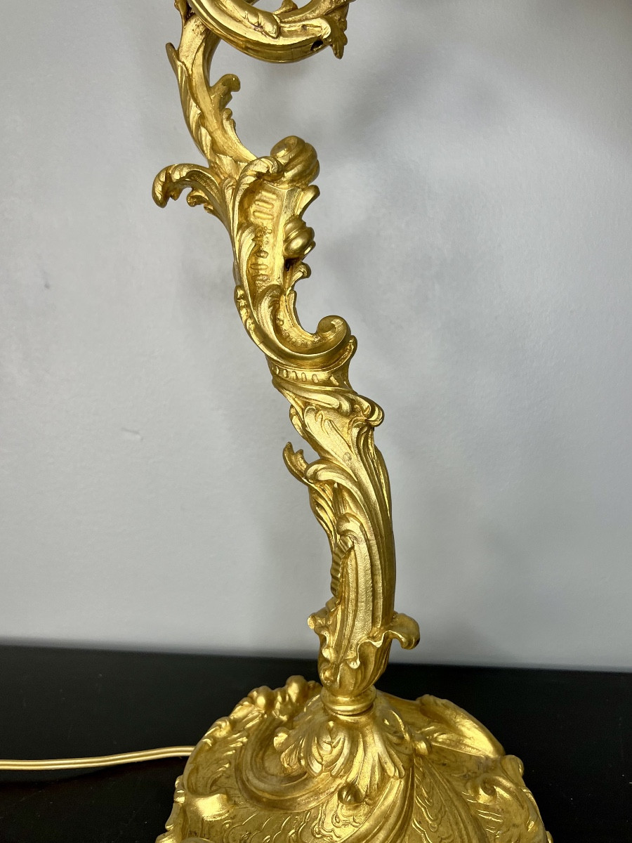 Lampe Daum Art Nouveau-photo-3