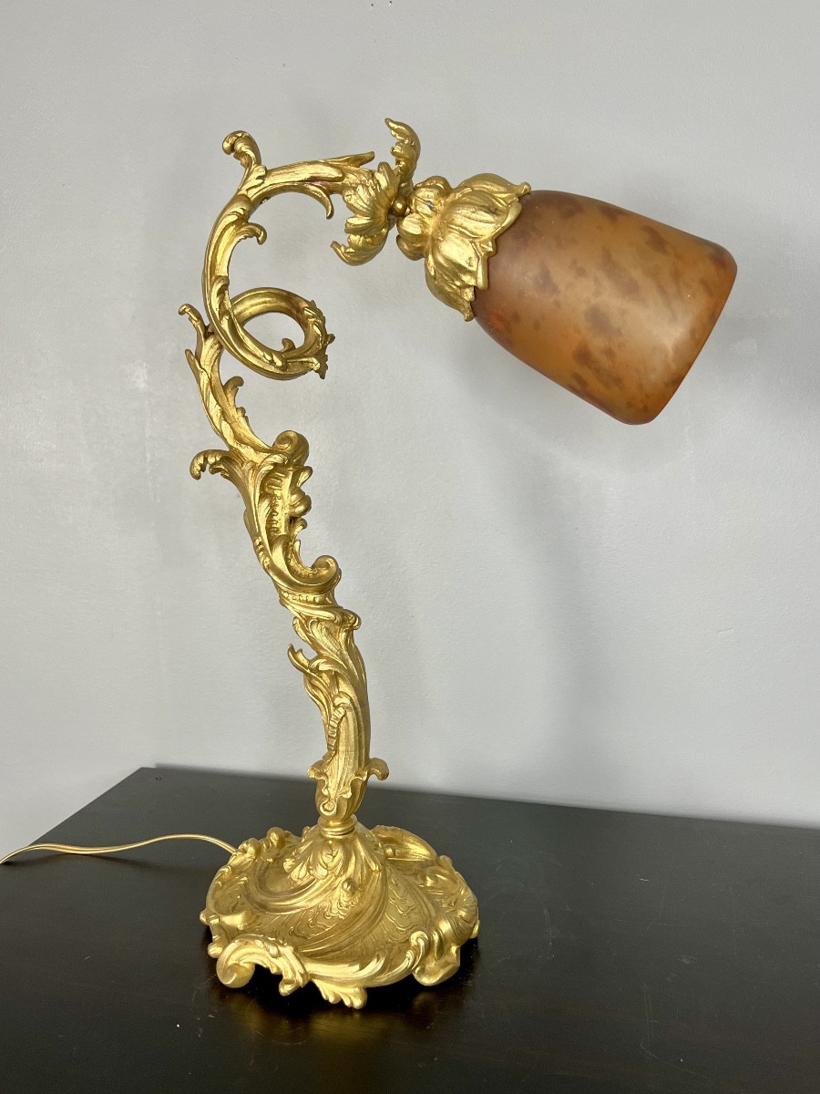 Lampe Daum Art Nouveau-photo-1