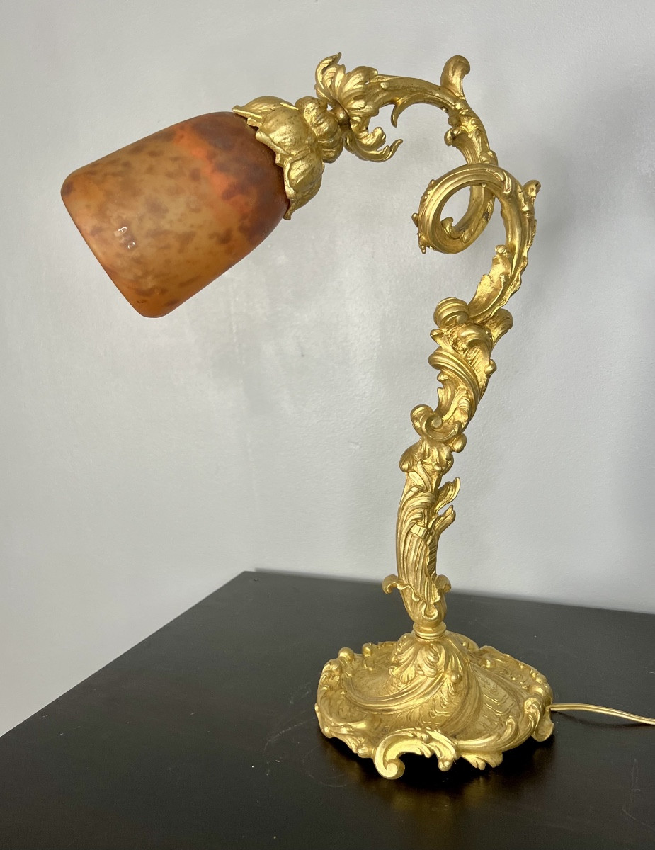 Lampe Daum Art Nouveau-photo-6